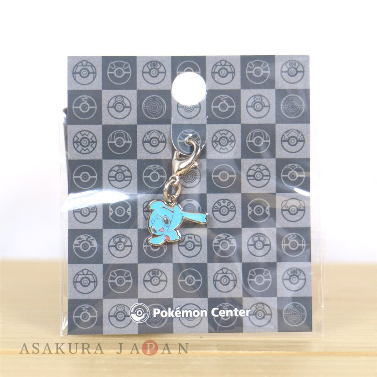 Pokemon Center Metal Charm # 489 Phione Key chain