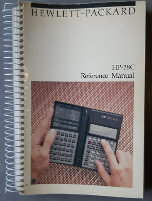 Hewlett-Packard HP 28C Reference Manual Handbuch