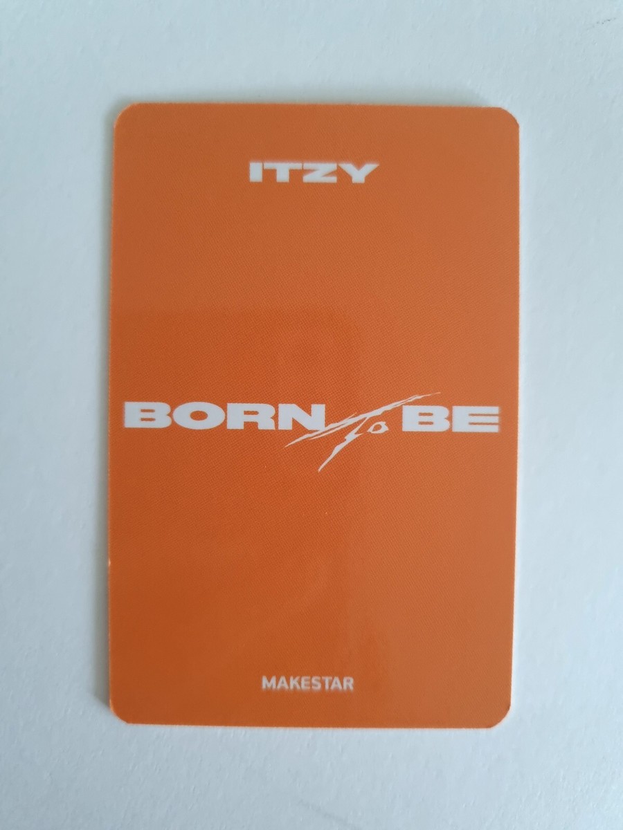 ITZY 2nd Album BORN TO BE Official Photocard POB MAKESTAR