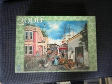 FX Schmid USA 2000 Piece Puzzle Seacove Village NEW SEALED SHIPS FREE