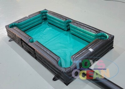 Mini Inflatable Snooker Pitch Football Pool Table For Little Kids Game ...