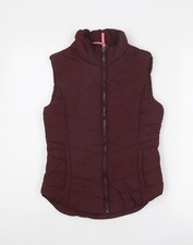 Aeropostale Womens Purple Gilet Jacket Size Xs