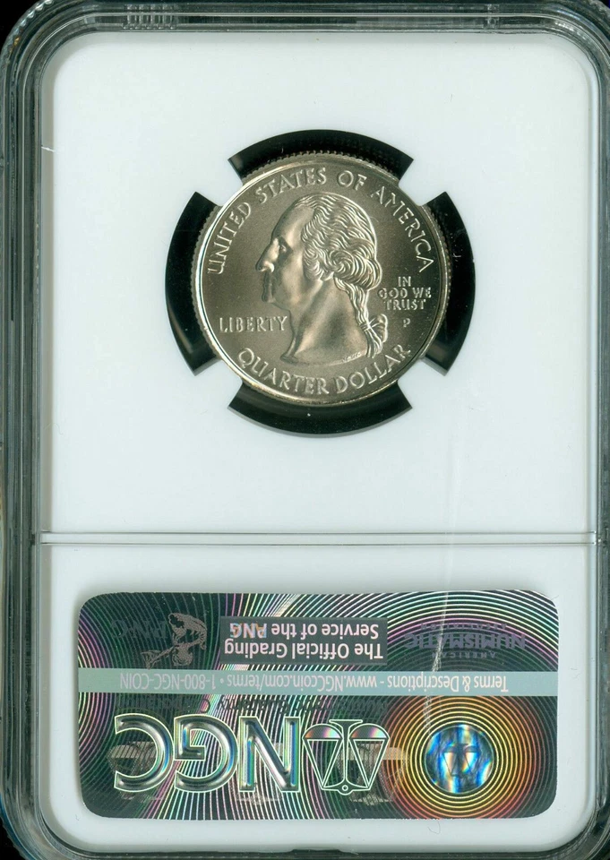 2008 P NEW MEXICO QUARTER NGC MS68 SMS 2ND FINEST GRADE  RARE * - Image 2 of 2