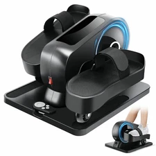 ⭐Under Desk Elliptical Machine Dual Mode Ellipse Leg Exerciser with LCD Display⭐