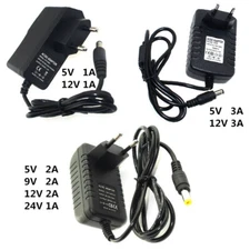 DC 5V 9V 12V 24V Power Supply Charger Adapter 1A 2A 3A Adaptor DC5 9 12 24V Volt