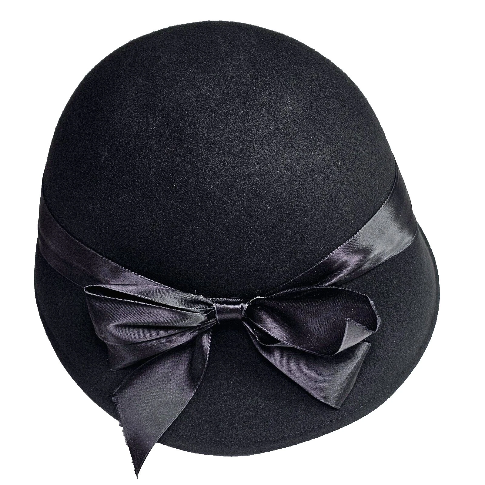 Sombreros vintage Formal Negro para Mujeres