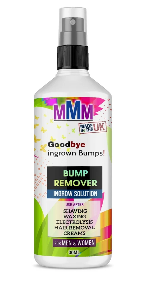 MMM MÄNNER eingewachsene Haarbehandlung für Männer Entfernung Rasieren Hautausschlag Gel Beulen Post Rasieren