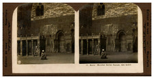 Egypt, Cairo, Sultan Hassan Mosque, ca.1895, stereo vintage stereo print