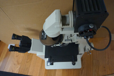 Nikon Diaphot Inverted Fluorescence Phase Contrast Microscope w/4 objectives