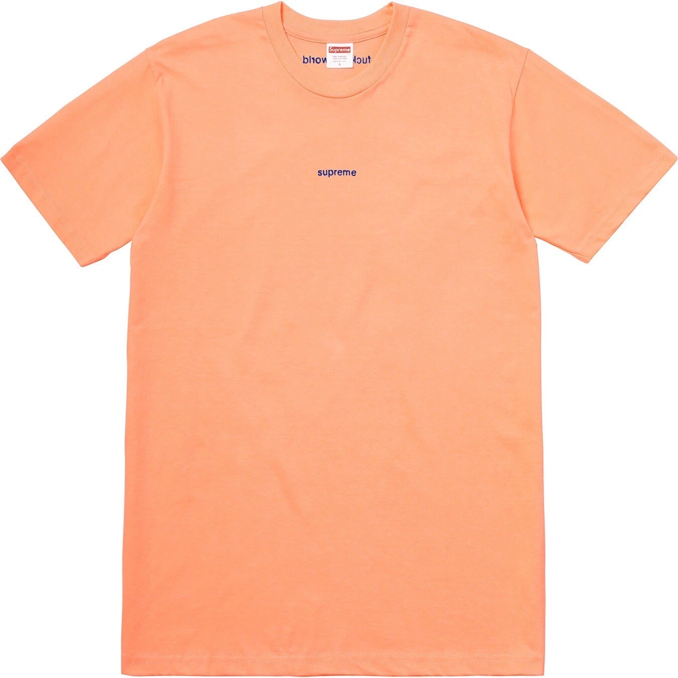 T shirt Supreme FTW PEACH taille XLARGE flambant neuf