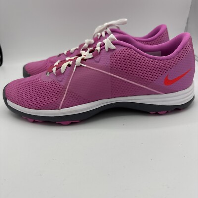 Nike Lunar Summer Lite II Pink Running Shoes Mesh Barbie Sneakers Wmn Sz 9.5 Gym