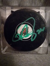 Matt Dumba Auto Signed Minnesota Wild Hockey Puck Beckett COA