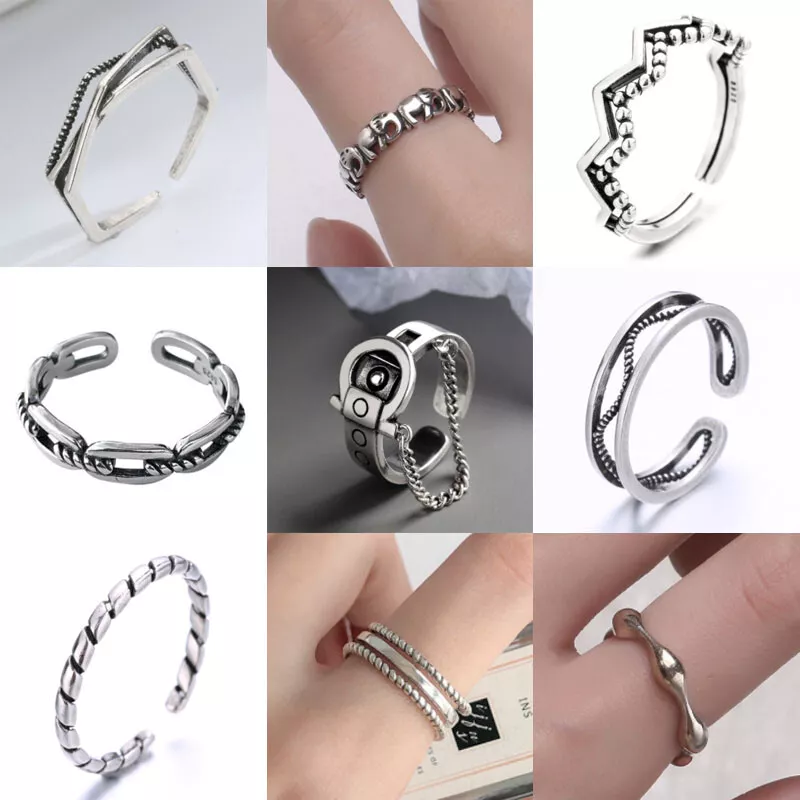 Stainless steel thumb rings clearance