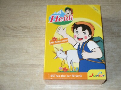 HEIDI Die Fan-Box Zur TV-Serie Folge 2 NEU OVP 4 DVD Box