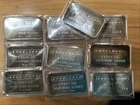 Engelhard PH PI PJ Prefix Landscape Variety Lot of 10 BU Silver Bars   E0439