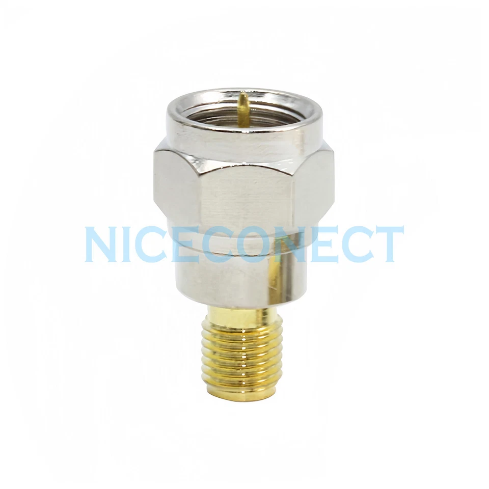10x SMA Female Jack to F Type Male Plug RF Coaxial Adapter SMA to F Connector TV - Image 4 of 4