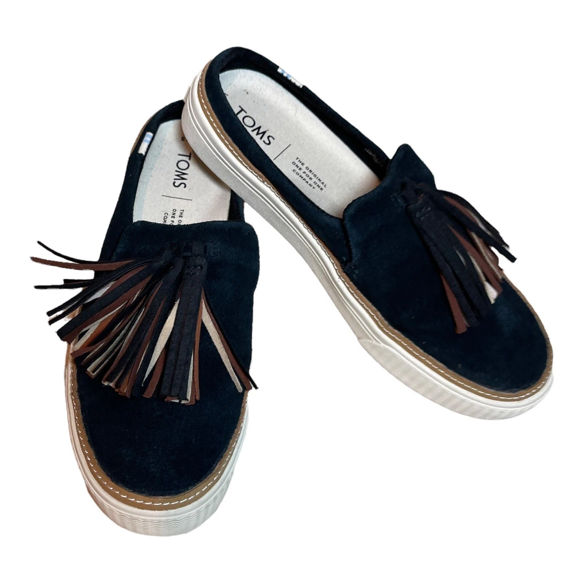 Toms sunrise mule slip cheap ons