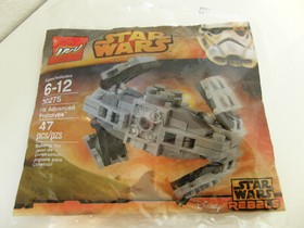 3 Lego Star Wars ships 30275 Polybags Tie Advanced Prototype