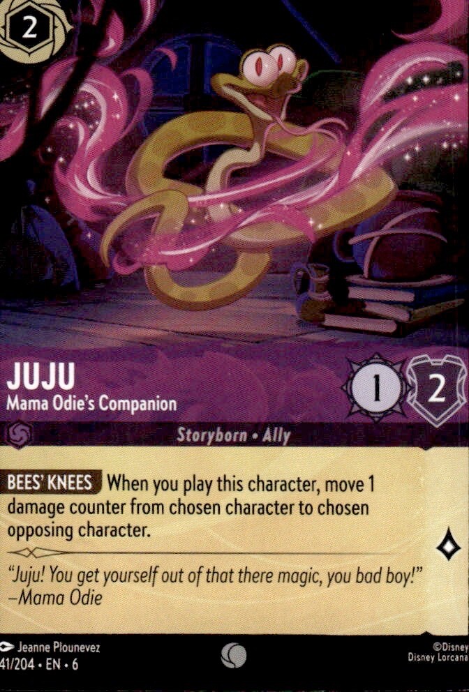 Disney Lorcana TCG - Azurite Sea: Juju (041/204) - Common - Near Mint