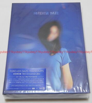 New RADWIMPS FOREVER DAZE 15th Anniversary Box Limited Edition CD