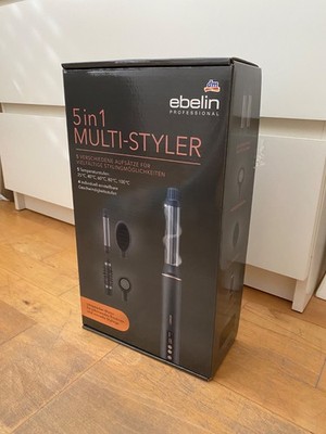 Ebelin Professional 5in1 Multi-Styler. Glätteisen, Lockenstab Etc. OVP 