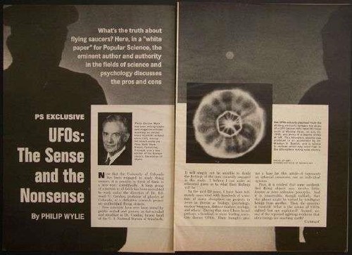 UFO's The Sense and Nonsense 1967 Philip Wylie article