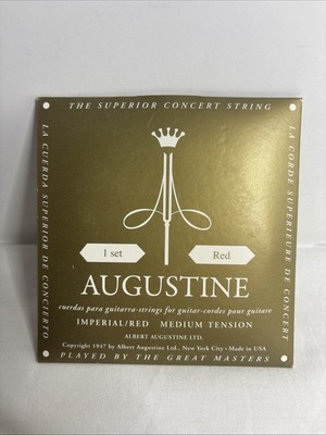 Augustine Guitar Strings Classical Imperial Red Medium Tension 527A
