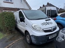 2010 Vauxhall Vivaro LWB – Spares or Repair – Starts & Drives