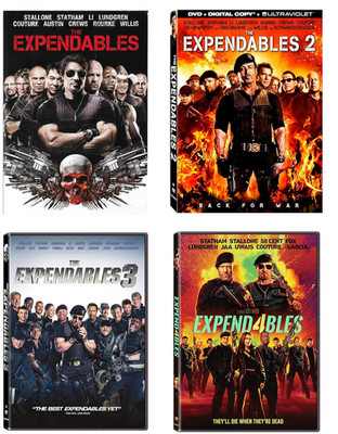 The Expendables 4 Film DVD Collection - the Expendables / the Expendables 2