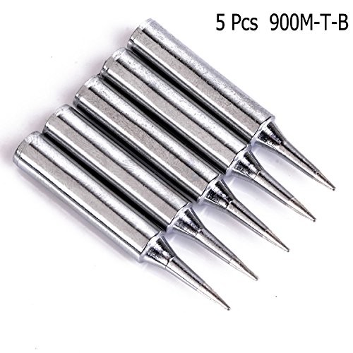 5 PCS 900M-T-B + 5 PCS 900M-T-I Lead-free Soldering Solder Iron Tips - Picture 3 of 8