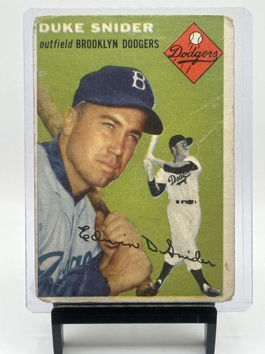 Duke Snider #32 1954 Topps card