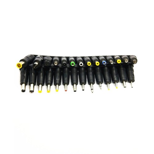28Stück Universal Laptop Notebook Netzteil Adapter 5.5x2.1mm AC DC Stecker Set - Bild 6 von 7
