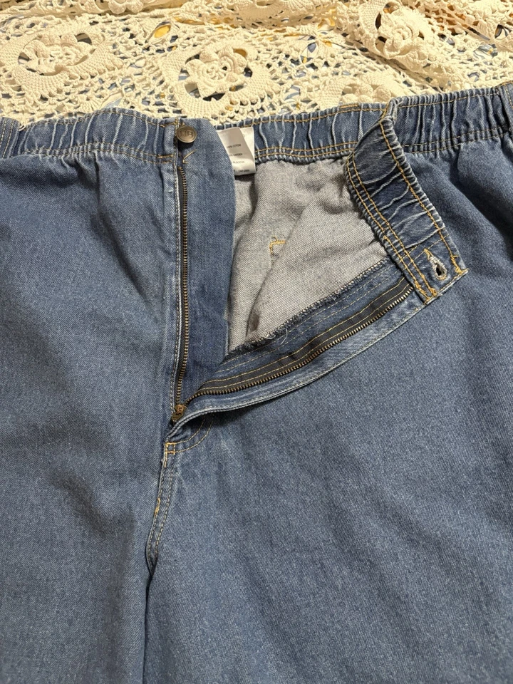 Set of 2 Harbor Bay Denim 6XL Shorts - Image 3 of 4