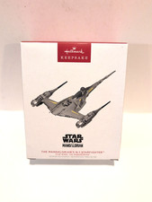 2023 Star Wars The Mandalorian's N-1 Starfighter Hallmark Keepsake Ornament