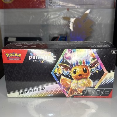 Pokemon TCG Prismatic Evolutions Surprise Box Factory Sealed