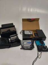 Lot 5 Video camera/Camcorder Samsung, Sony, Casio With Case/Wired UNTESTED