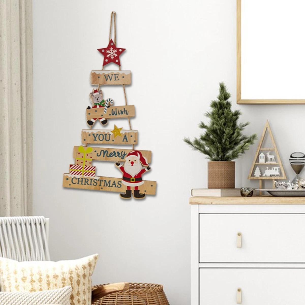 4 Decorazioni Natalizie Per Soffitto In Lamina Di Alluminio PET - Ghirlande Colorate Da Appendere 3 Metri Ciascuna, Per Interni/Esterni - 2