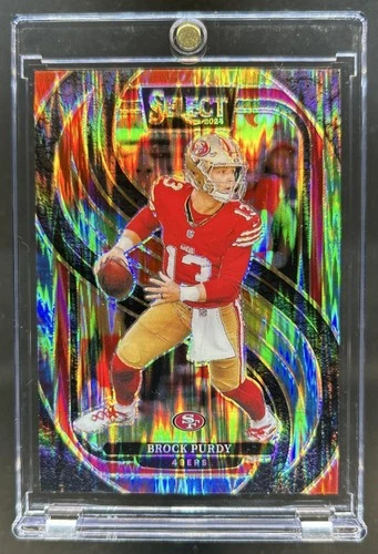 2024 Panini Select Brock Purdy Premier Tie-Dye Prizm #/25 49ers