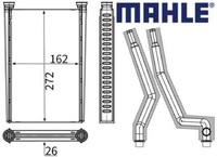 Mahle AH361000S WäRmetauscher FüR Innenraumheizung HeizungsküHler