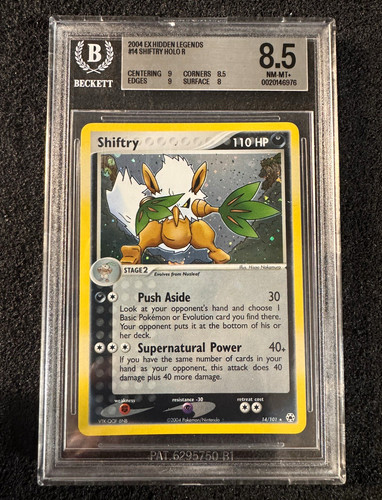 Shiftry graded BGS 8.5 for sale on eBay
