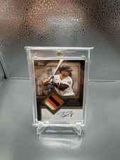 2025 Topps Flagship Autograph Patch Card Buster Posey Auto /15 Giants TFAP-BP