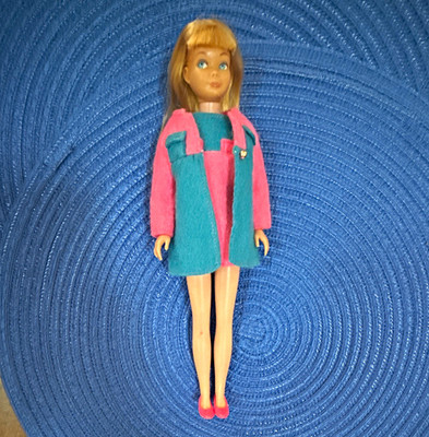 Vintage skipper, 1963 with outfit twice as nice plus original swimsuit included