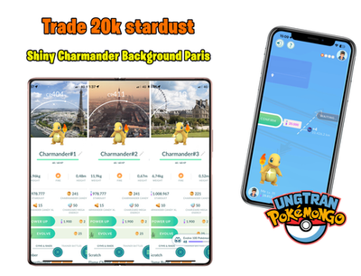 Shiny Charmander Osaka Kansai - Mini PTC 53k Stardust - Pokémon Go
