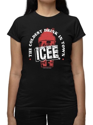 Officially Licensed ICEE Frosty Wave Delight Coldest Drink Town Women's T-shirt