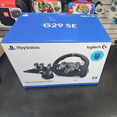 Logitech G29 SE Driving Force Racing Wheel Floor Pedals Shifter PS5, PS4, PC Mac