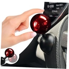 Electroplating Car Joystick Push Start Button Cover, Metal C-Electroplate Red 
