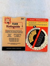 Vintage Kodak Flash Kodaguide Dial Calculator Film Photography Exposure Guide