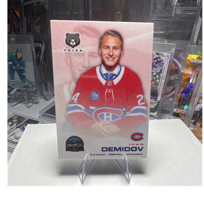 TAIGA NHL Draft 2024 Ivan Demidov Draft Pick #DR24-05 Montreal Canadiens