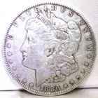 1886 P Morgan Silver Dollar