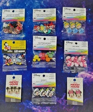 Disney Dress It Up Buttons Mickey Minnie Steamboat Willie Goofy Cinderella Pick!
